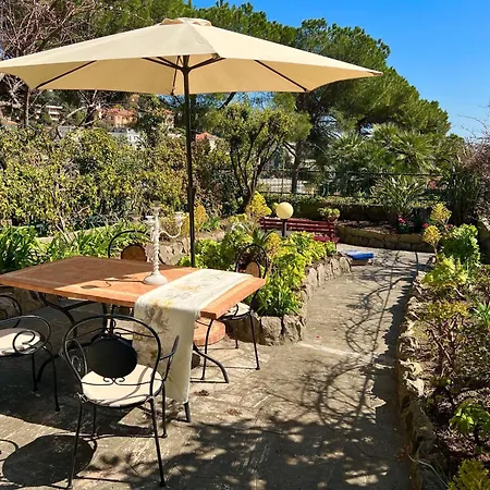 Garden View In With Veranda شقة